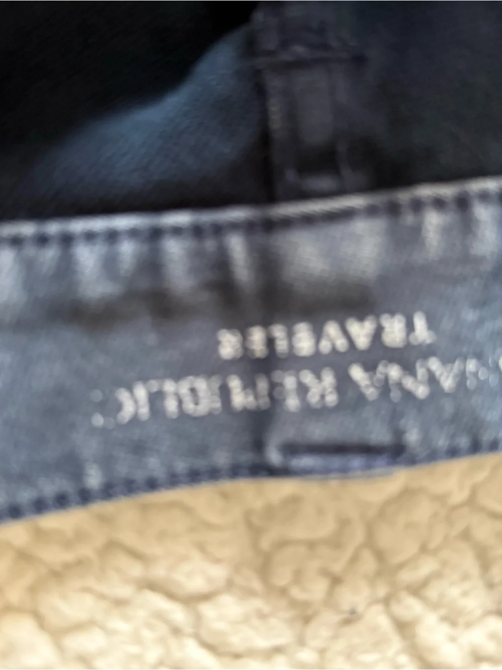Dark Navy Straight-Leg banana republic traveller pant